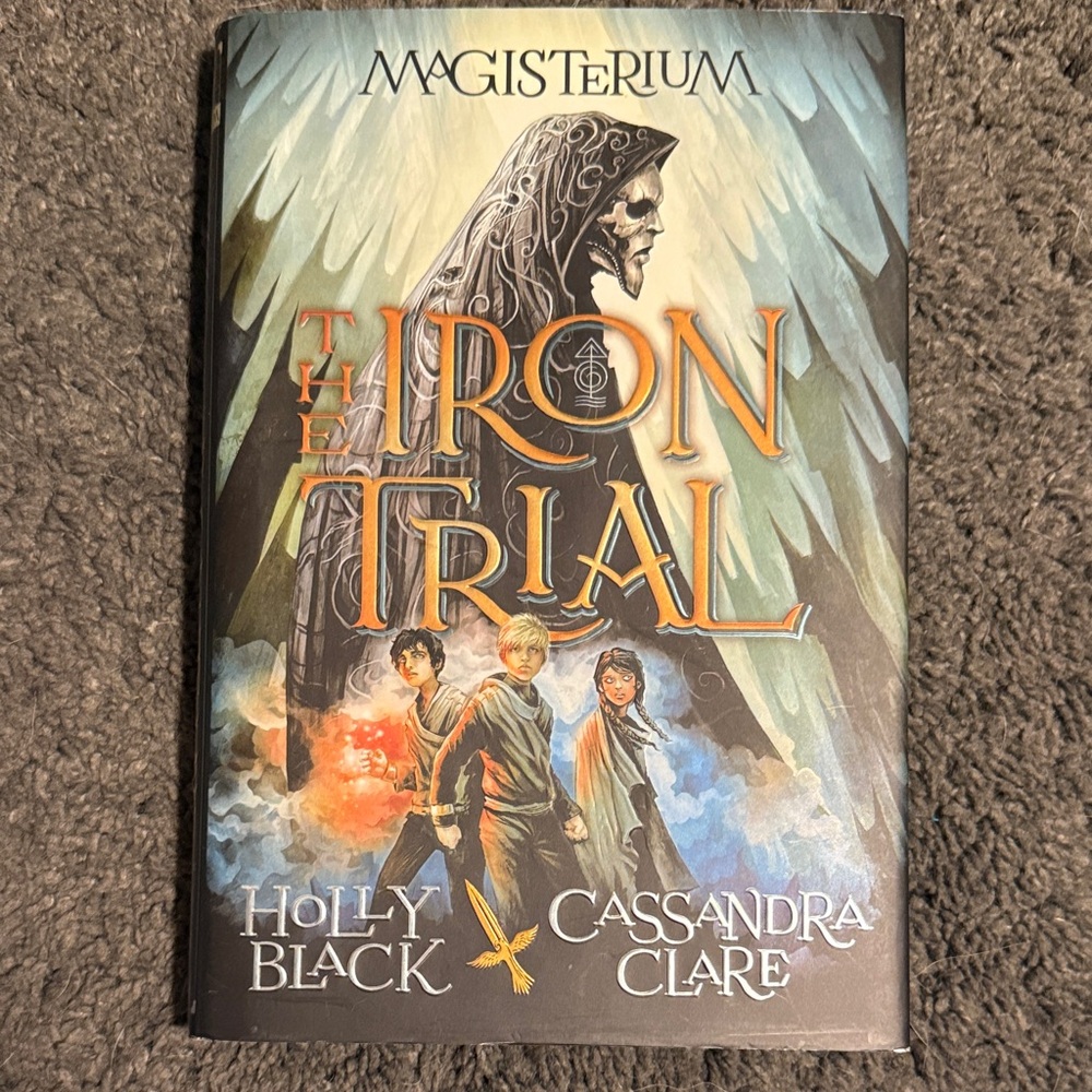 : The Iron Trial Book - Black and Gray Cover
